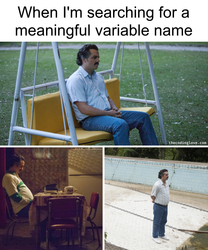 Title searching meaningful variable name2
